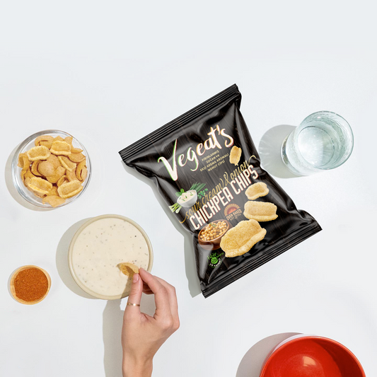 Chickpeas Reimagined – The Cheesy, Crunchy, Protein-Packed Chip